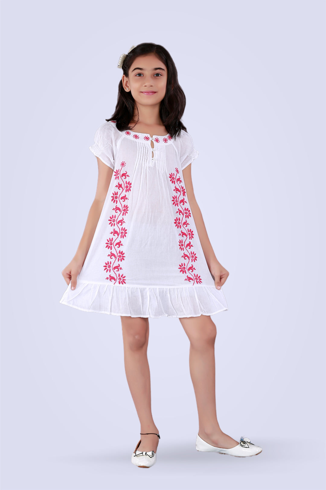 Jasmine Kids Tunic – Queen’s Blush Pink