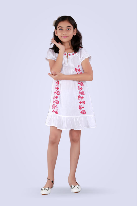 Jasmine Kids Tunic – Queen’s Blush Pink